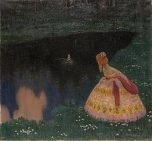 Fairy Tale of the Princess and the Prince Frog